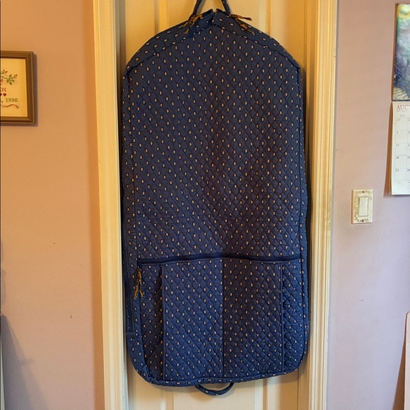 VTG Vera Bradley Bundle Garment Bag with Matching Tote Blue Paisley:Floral - Picture 3 of 13